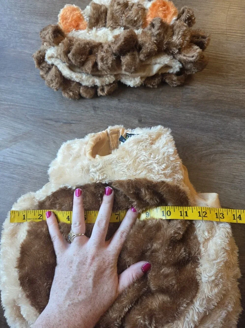 Underwraps Costumes Baby Toddler Lion Fuzzy Plush Halloween Costume size 2T